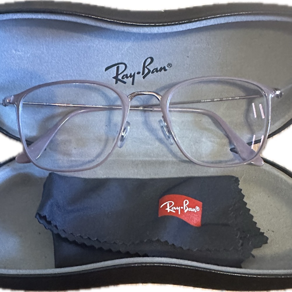 Ray-Ban RX6466 Lavender Metal Eyeglasses